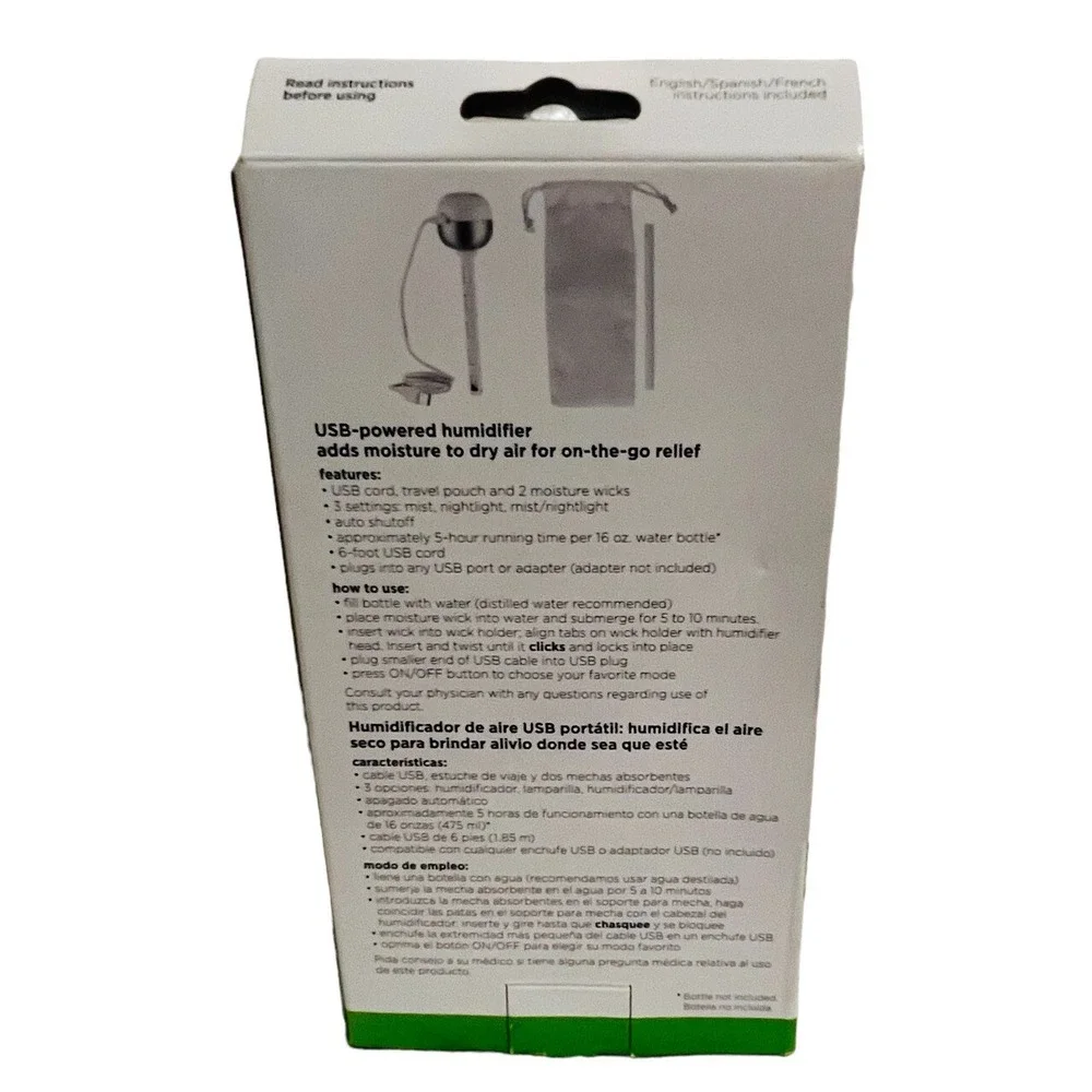 Humidifier‎ Travelsmart By Conair Travel Humidifier Cold and Allergy Season